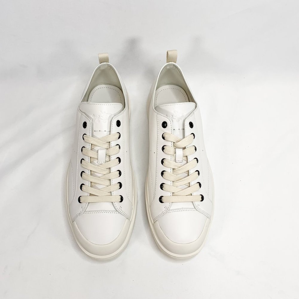 COACH C114 Lo Top Sneaker White 10.5 Men's Leather - Picture 5 of 8